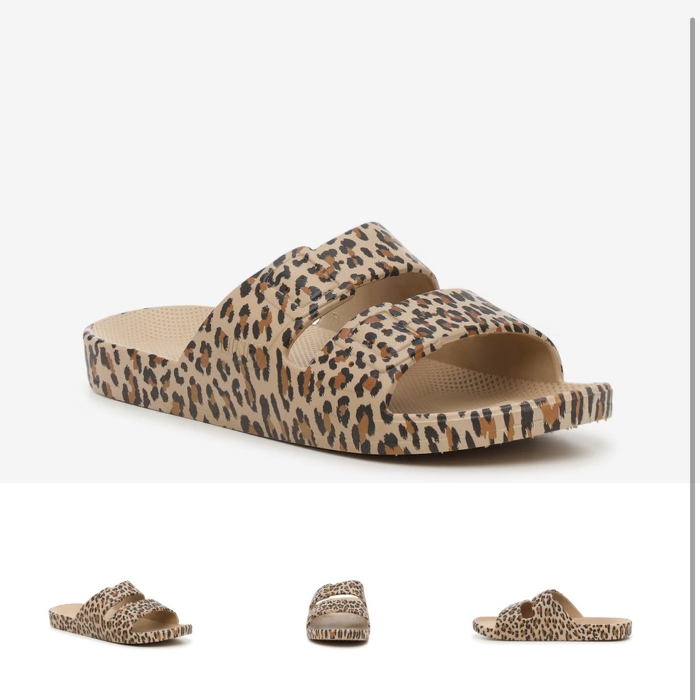 Freedom Moses cheetah sandal